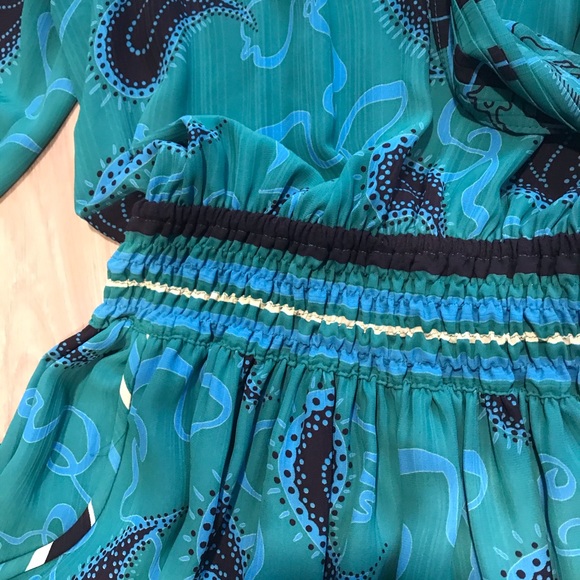 ✨ Vintage Paisley Diane Von Furstenburg Dress ✨ - Picture 8 of 9